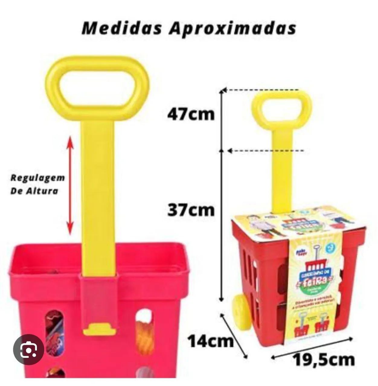  Carrinho de compras e prateleira de venda  - Foto 4