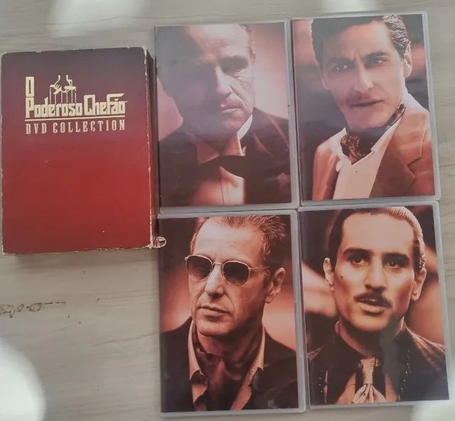 Box - DVDs - O Poderoso Chefão - Original   