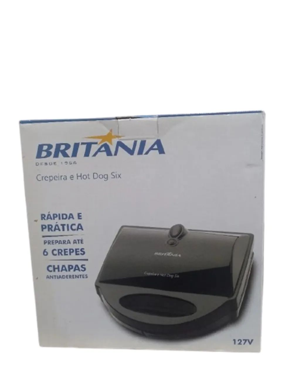 Crepeira Britânia Six 127v  Usada Excelente estado !! - Foto 5