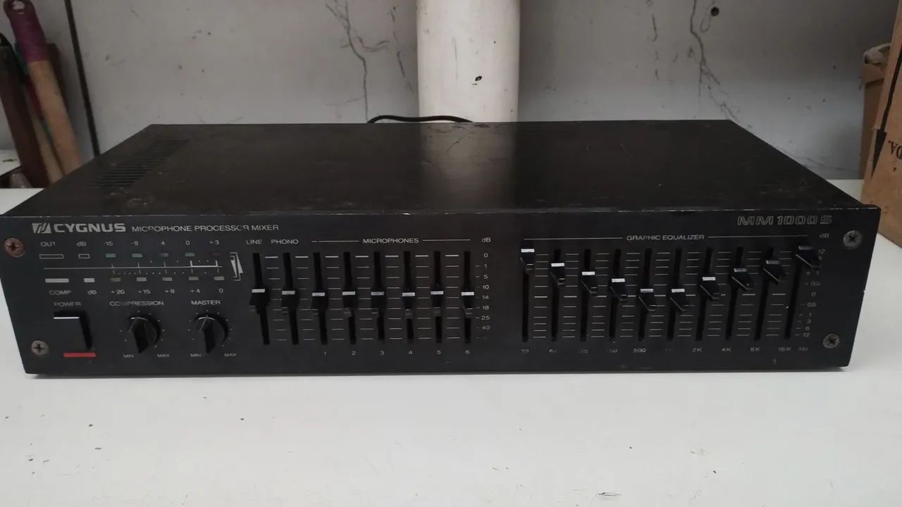 Microfone processor Mixer sygnus  - Foto 4