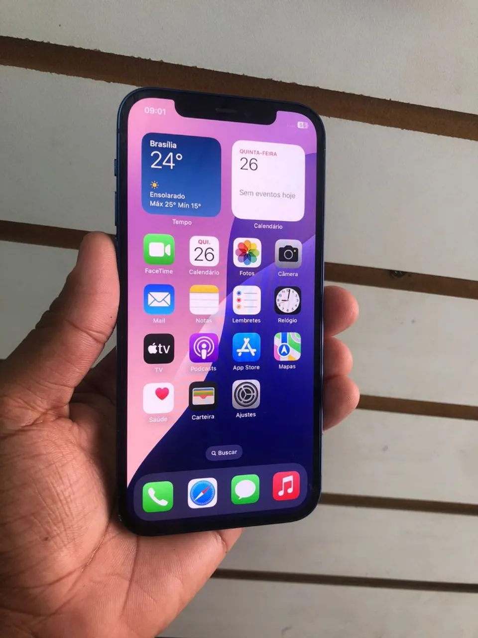 iPhone Azul - Perfeito Estado