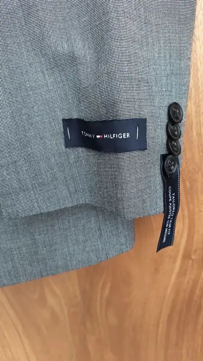 Terno Masculino Cinza Tommy Hilfiger - Foto 3