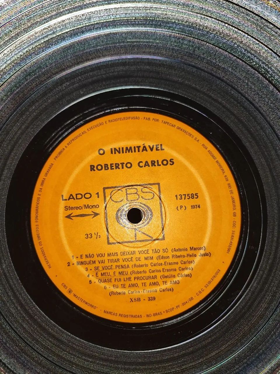  2 LPs Roberto Carlos (1966 e 1974)63824570248835122