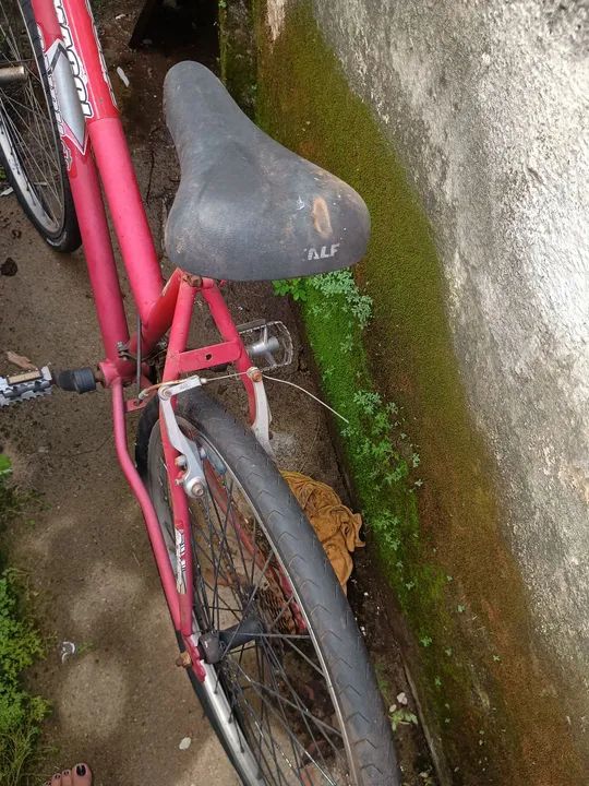 Bicicleta vermelha  - Foto 2