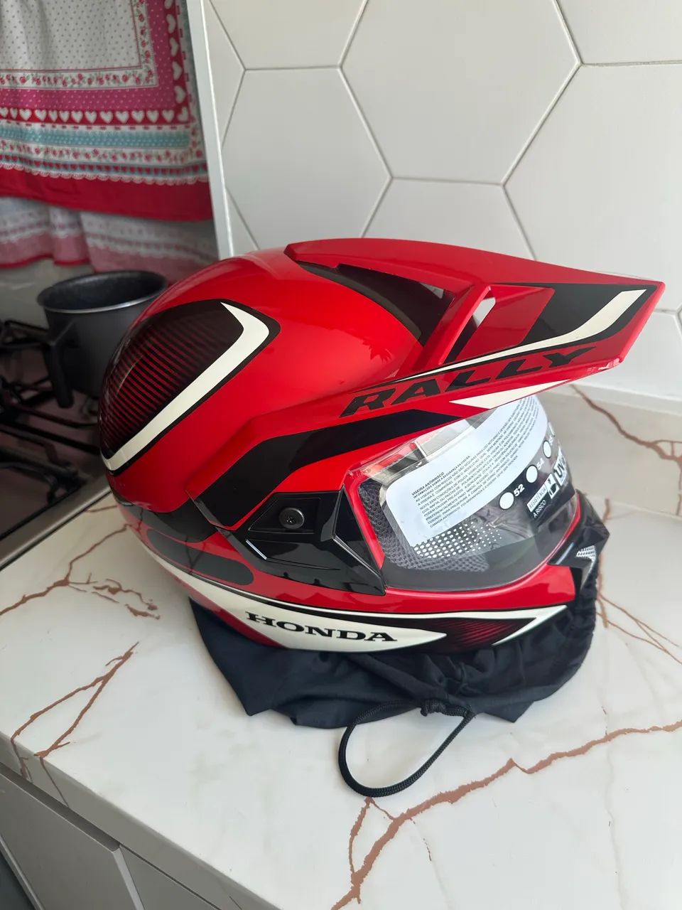 Capacete Honda RALLY - Foto 4