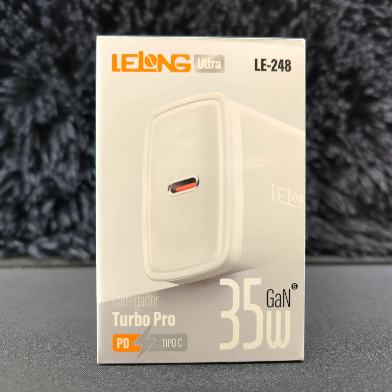 Carregador Turbo Pro 35W GAN LE-248