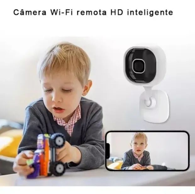 Mini Camera de Seguranca Interna Wifi 1080p  - Foto 4