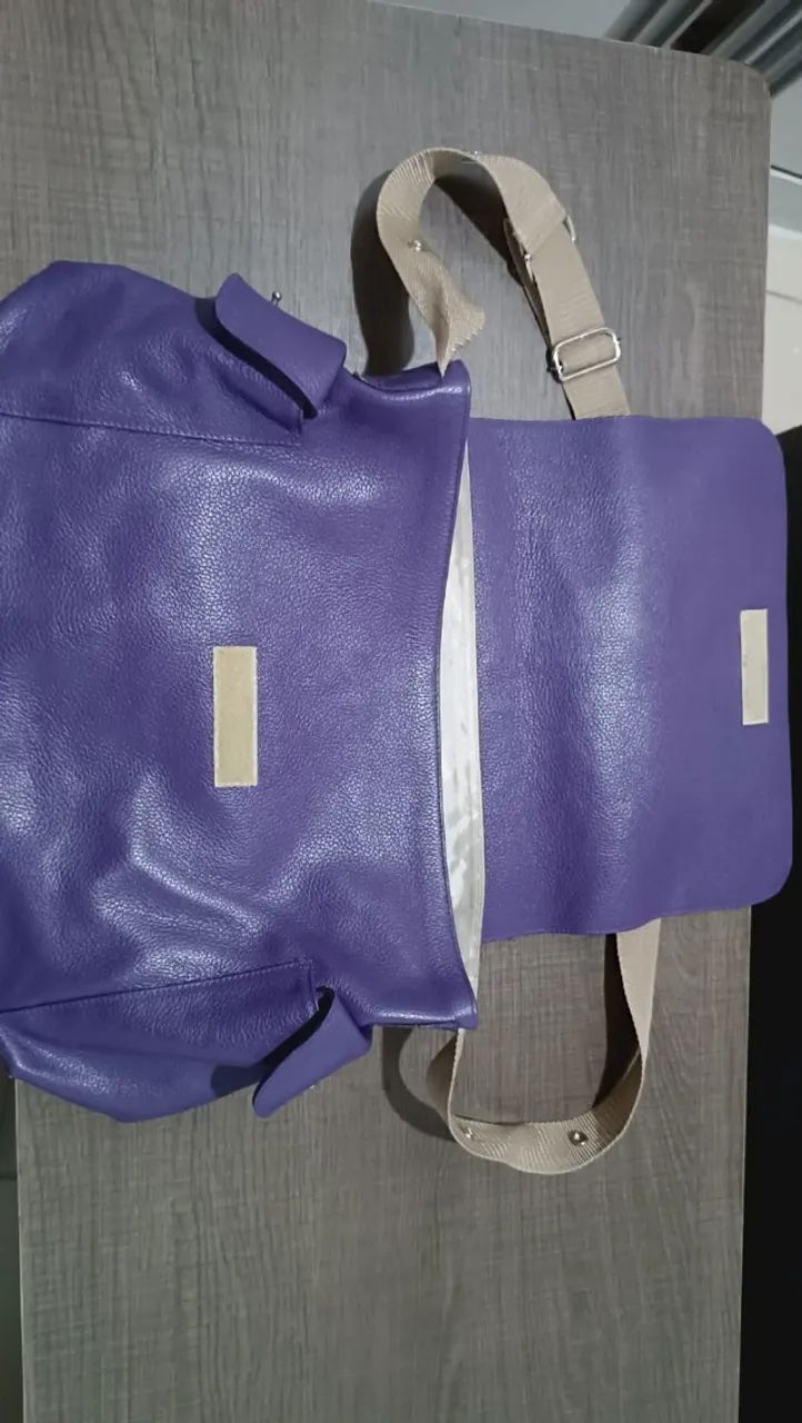 Bolsa Infantil Couro Merci With Love - Foto 2