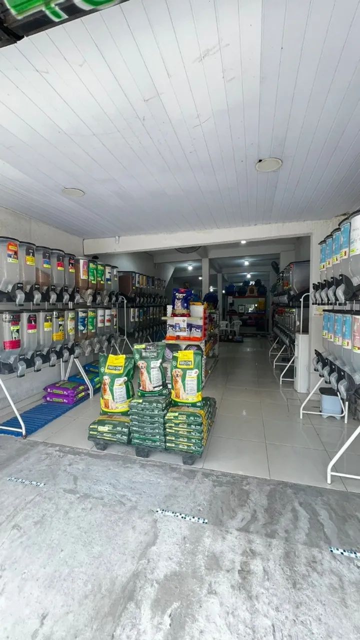 Pet shop em funcionamento
