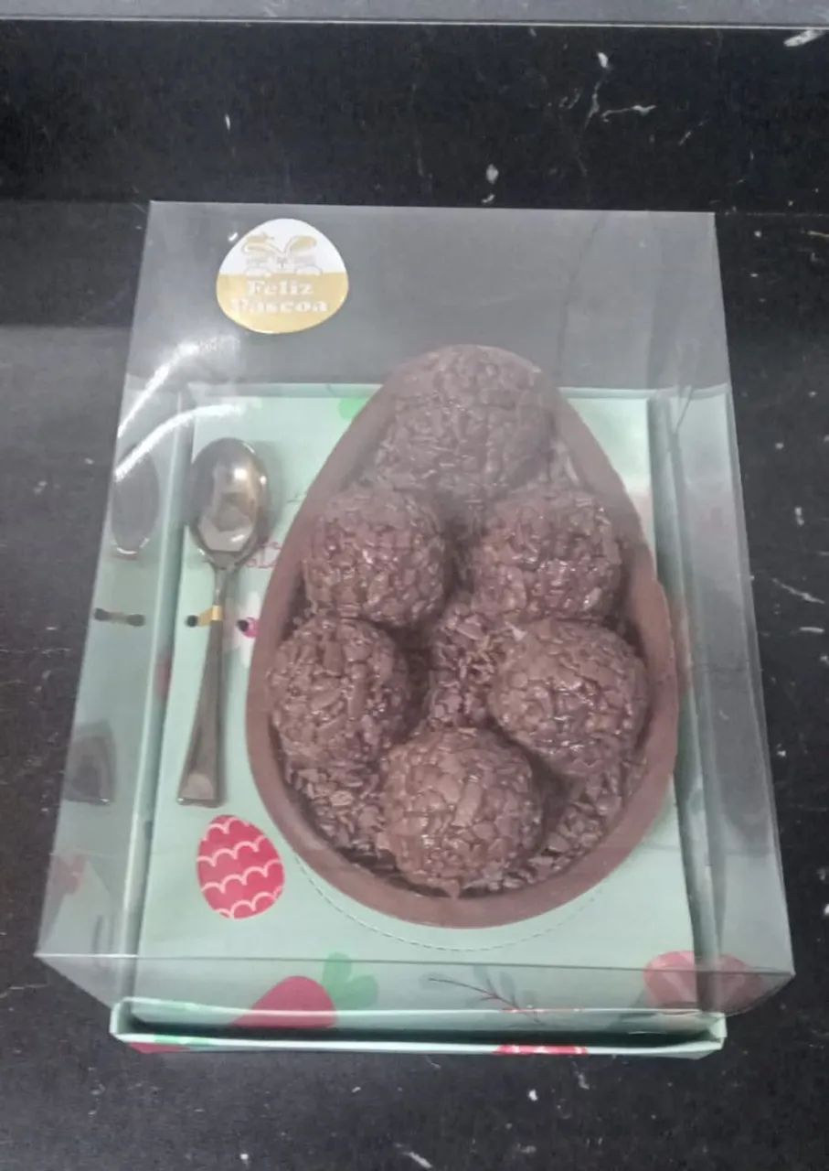 Ovos de Páscoa com Chocolates Sortidos - Ideal para Presentear! - Foto 6