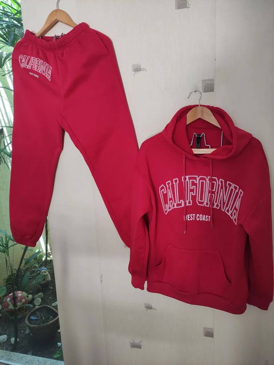 Califórnia conjunto moletom flanelado p - Foto 3