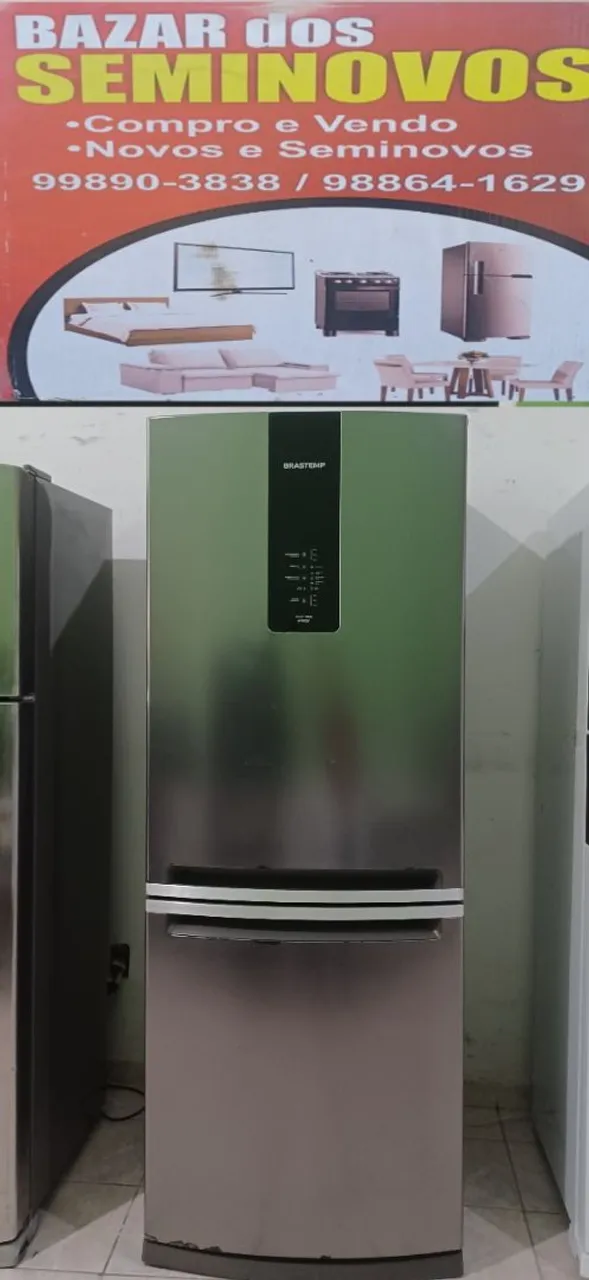 Geladeira Brastemp inversse modelo BRE57 frost free 443.3 litros