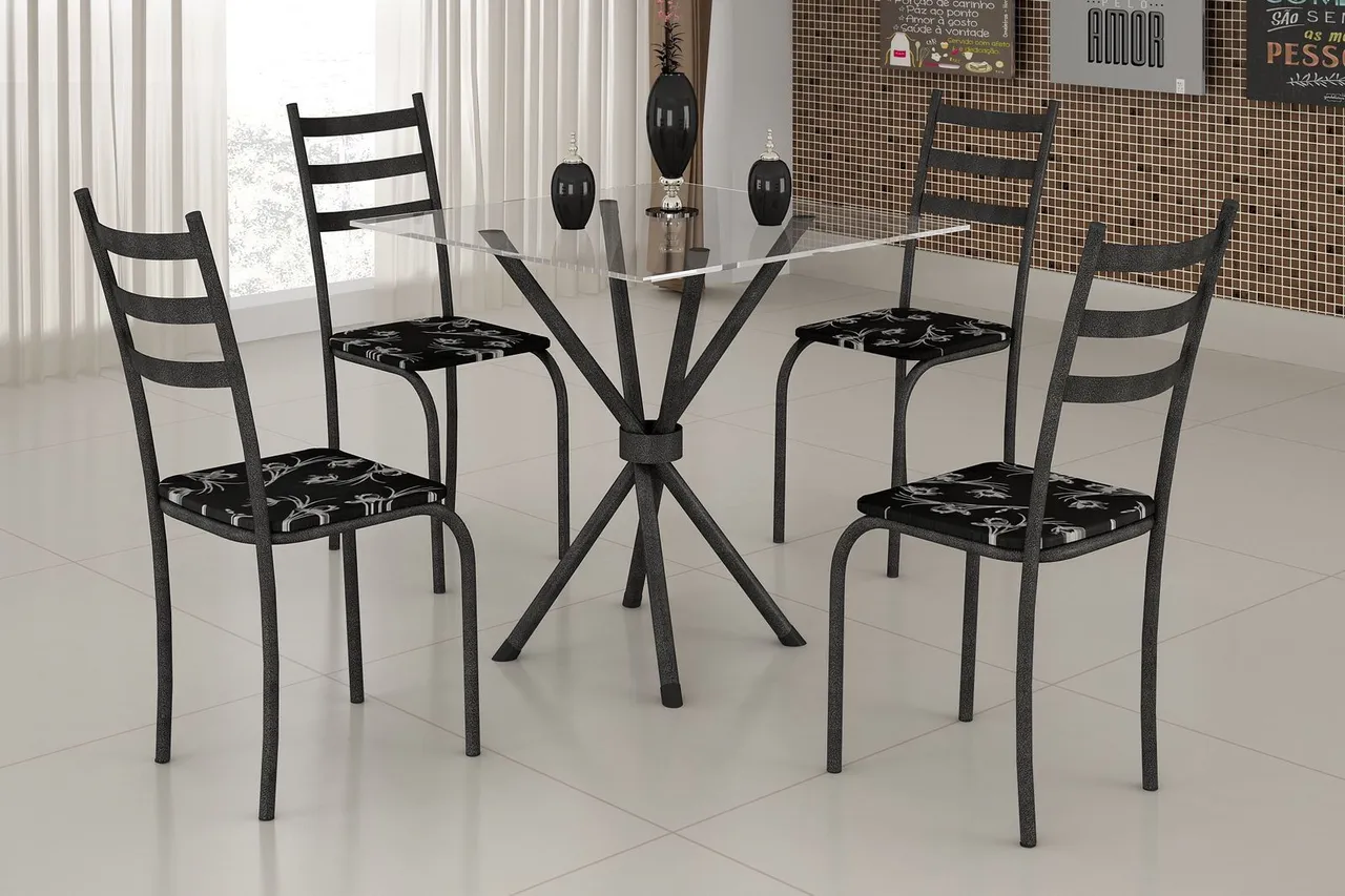 Mesa Vidro 75×75
