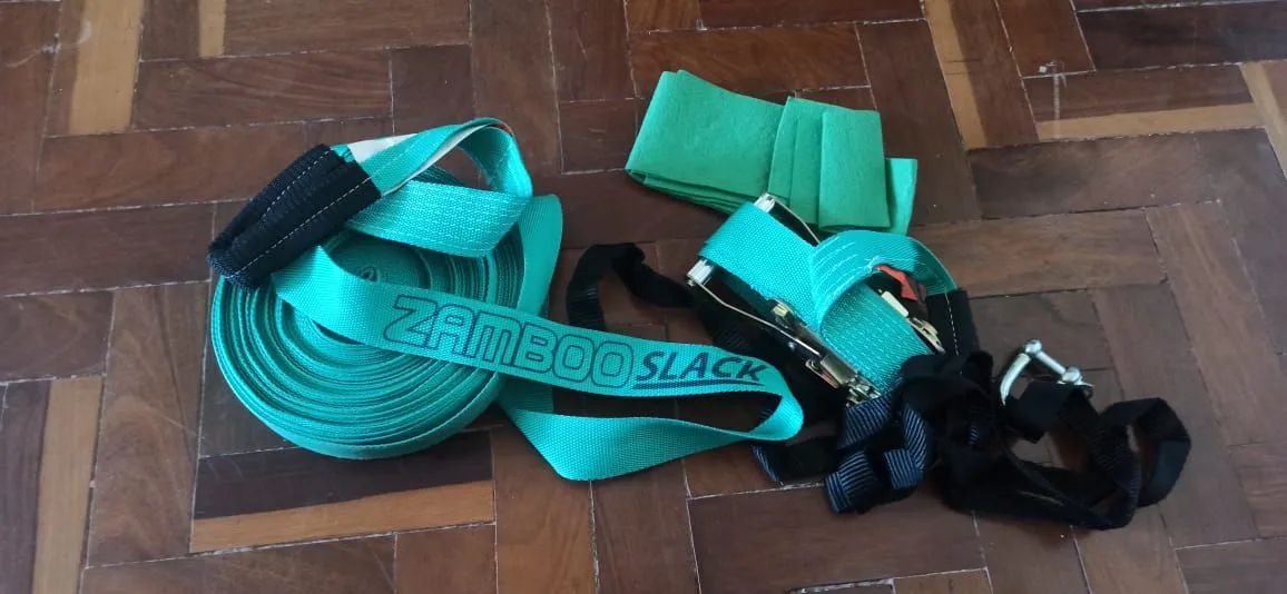 Fita de Slackline Zambo Slack - Foto 4