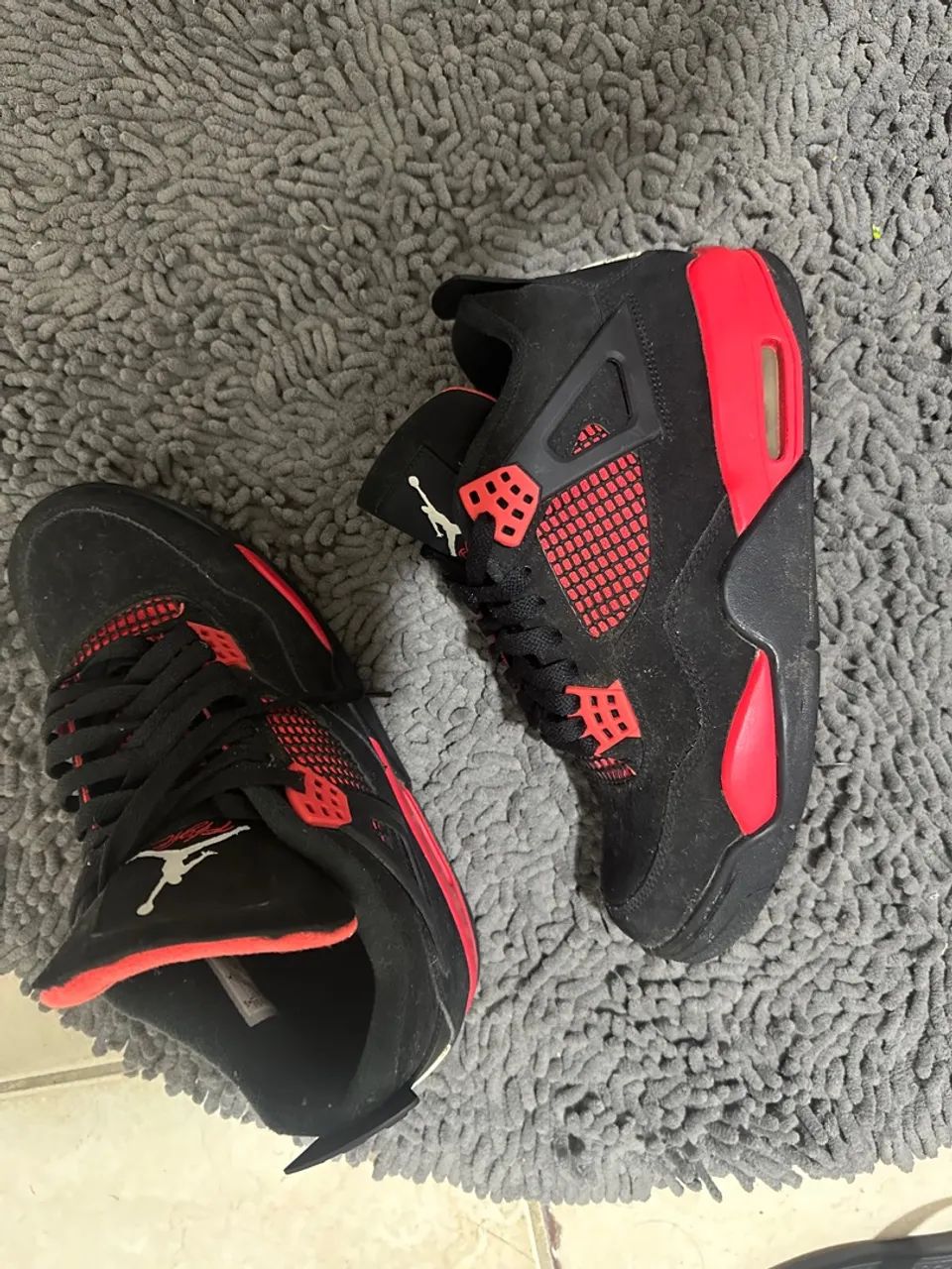 Air Jordan 4 Red thunder ORIGINAL comprado na GOAT