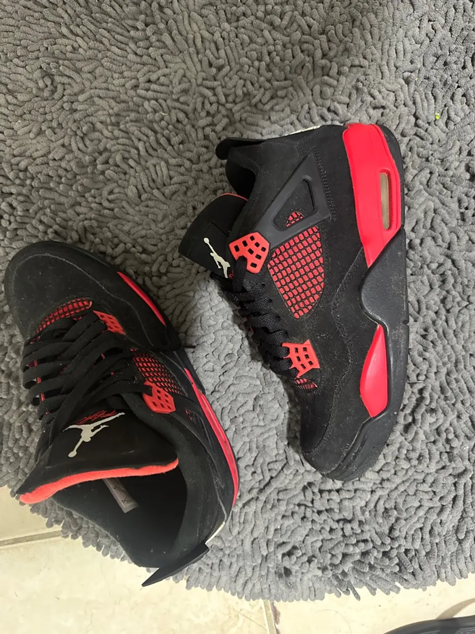 Air Jordan 4 Red thunder ORIGINAL comprado na GOAT