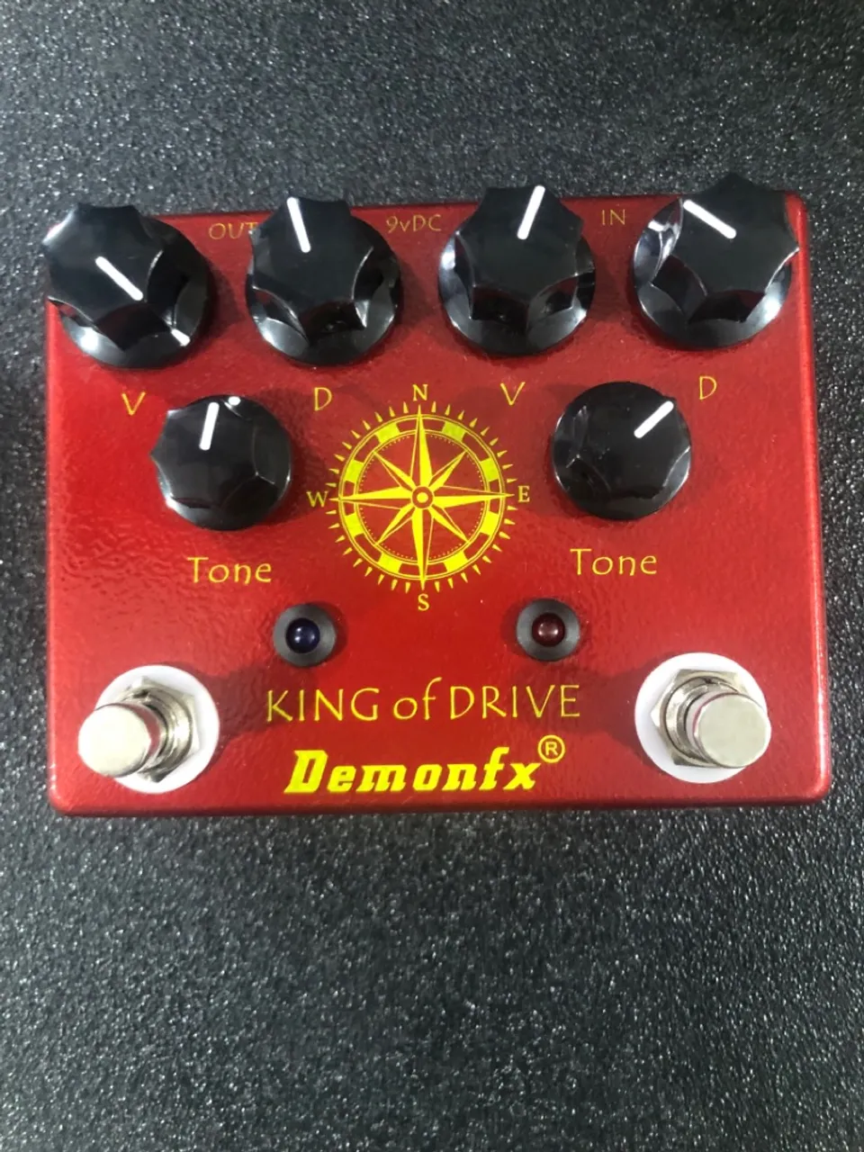 Pedal de Overdrive Demonfx King of Drive