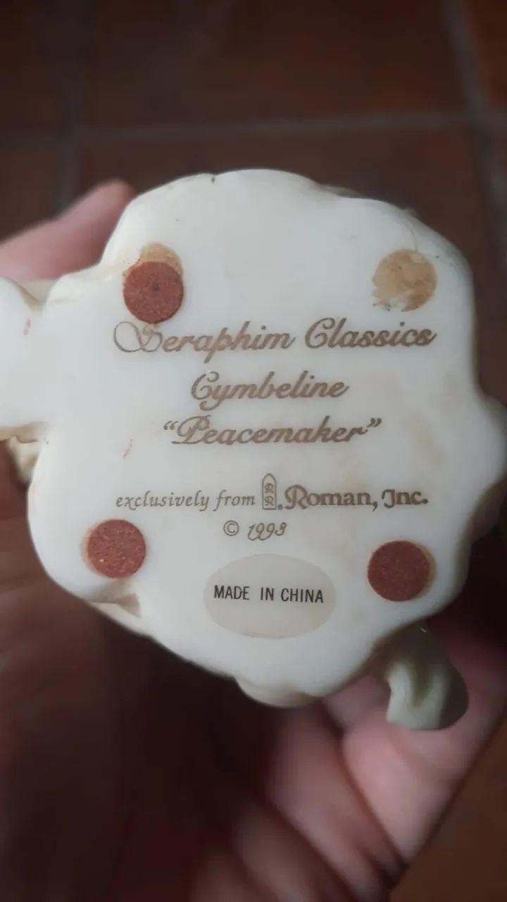 Imagem Anjo Seraphim Classics  Cymbaline Peacemaker Importado Ed. Limitada. - Foto 2