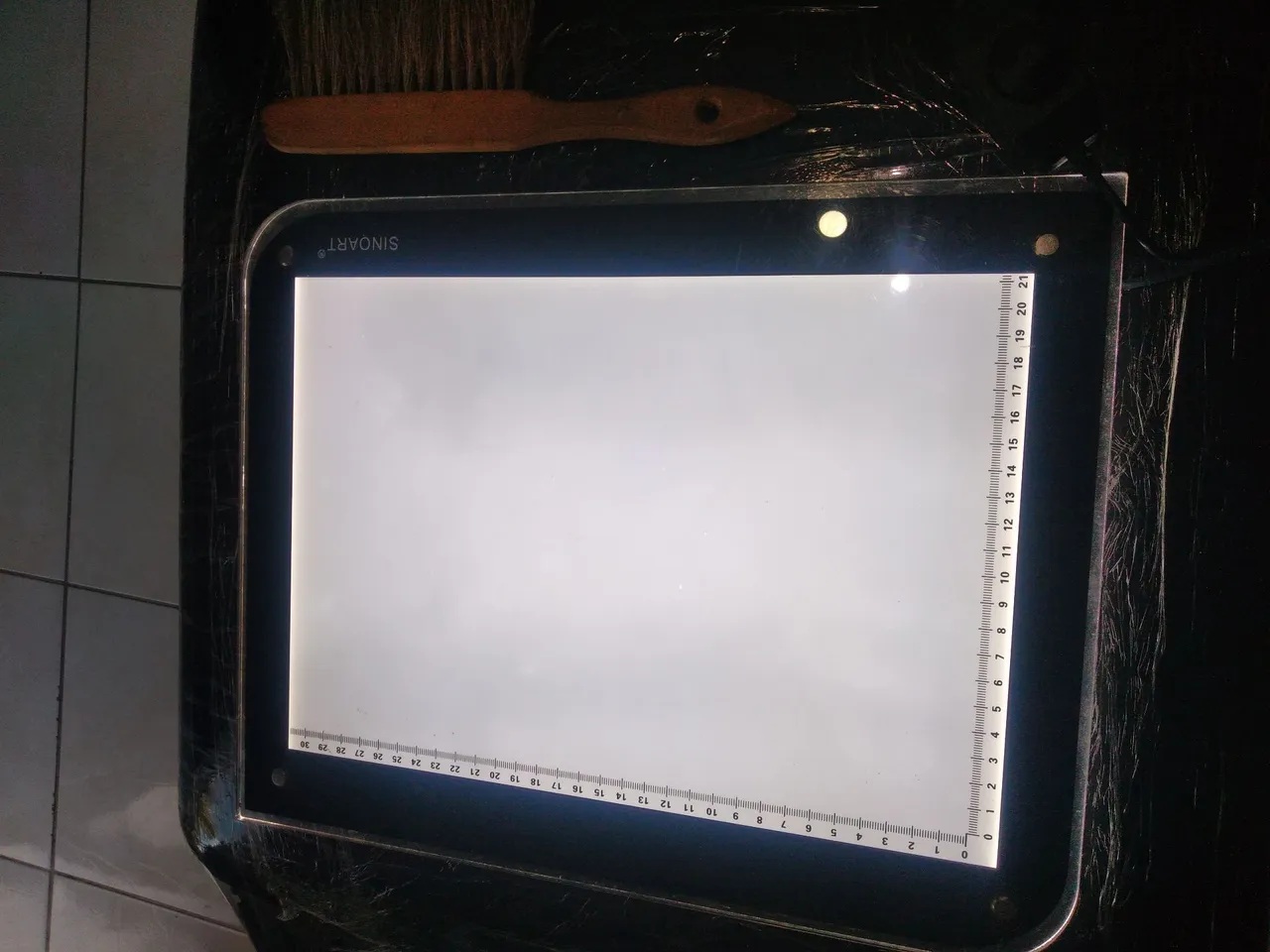 Mesa de Luz SINODART com Régua Iluminada - Papelaria