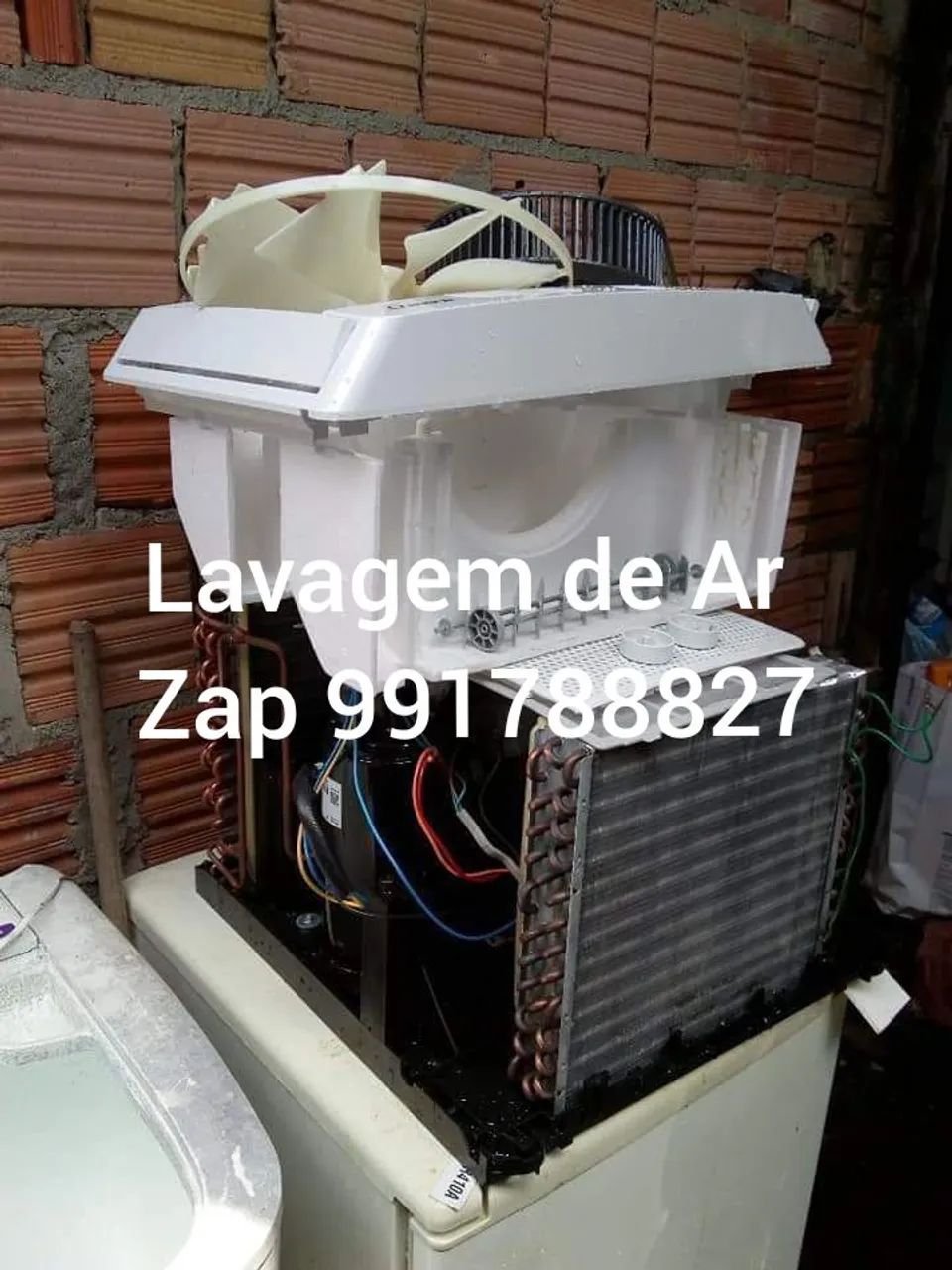 Limpeza de Ar de janela 