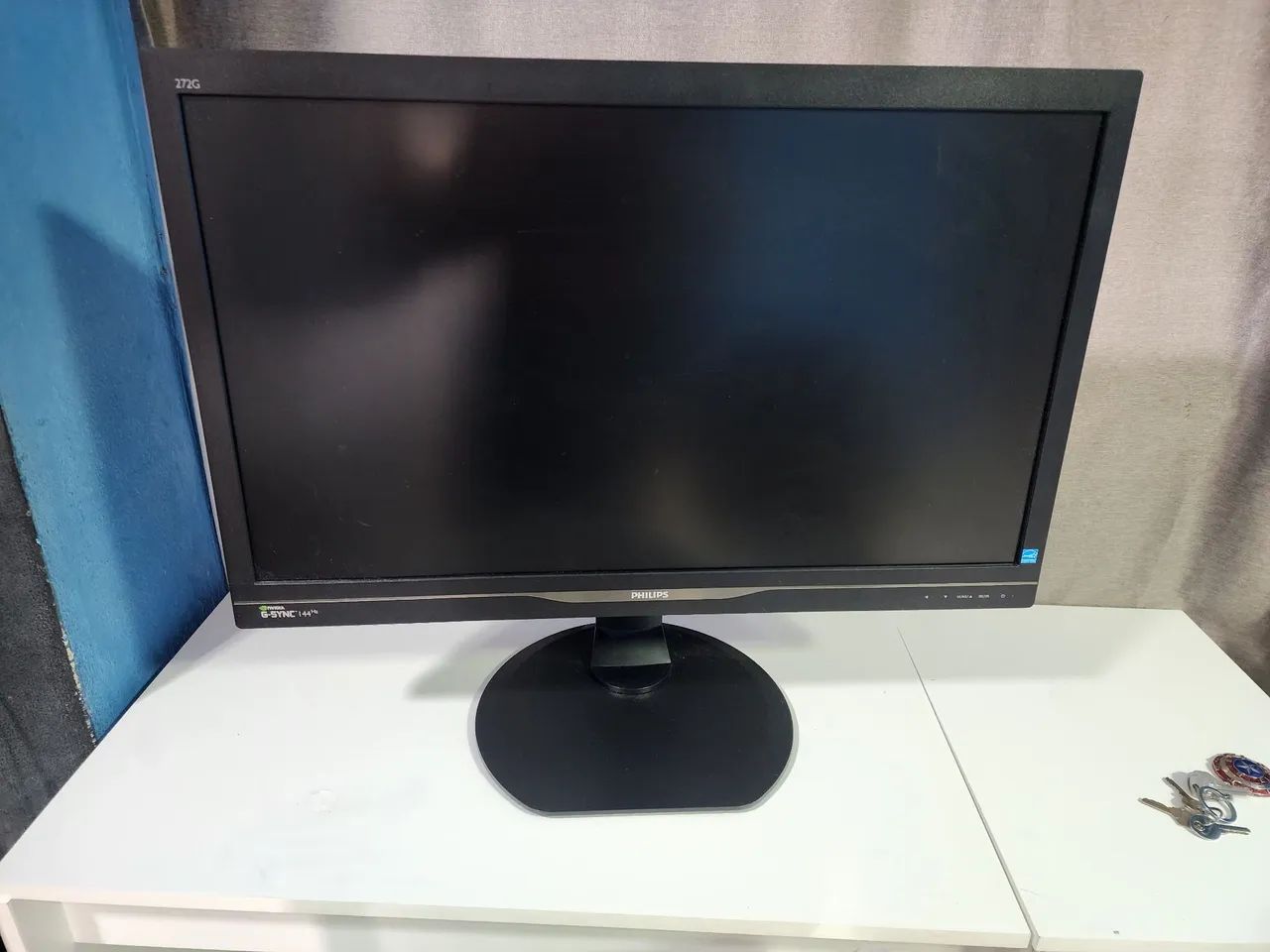 Monitor Philips com defeito