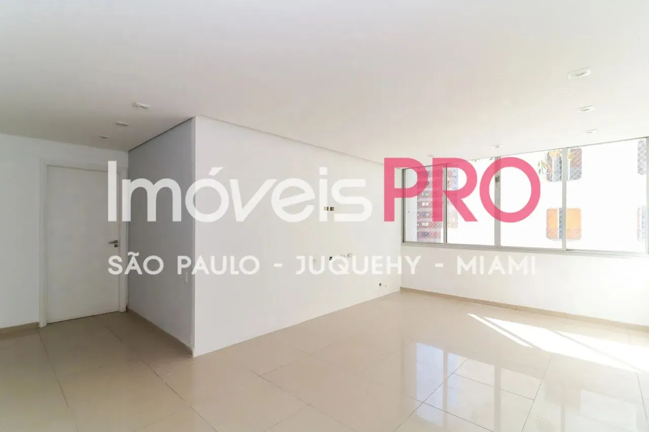Apartamento para locação com 128m² no Vila Nova Conceição.