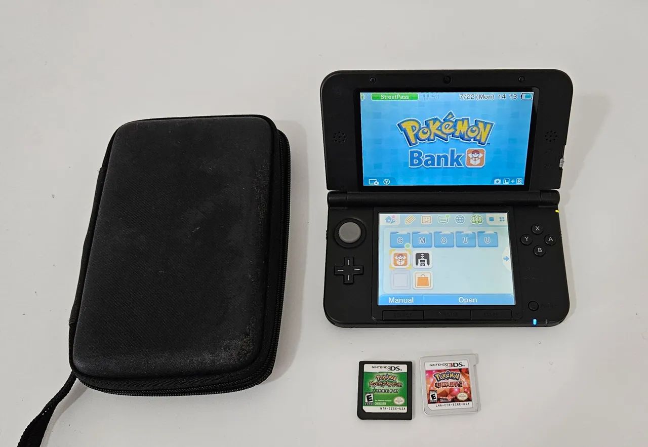 Nintendo 3DS com Jogos Pokémon