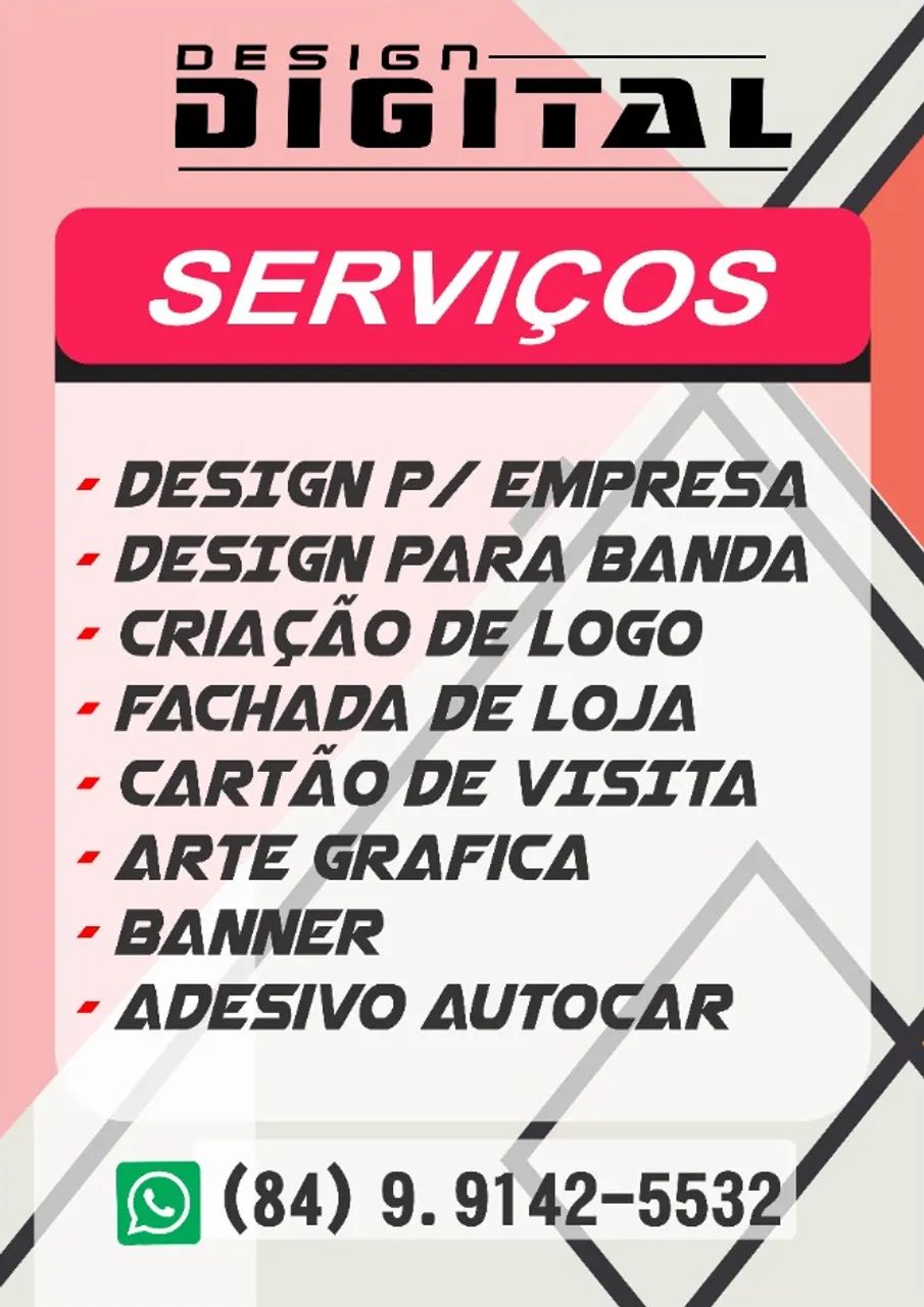 Serviço de Grafica - Design digital 