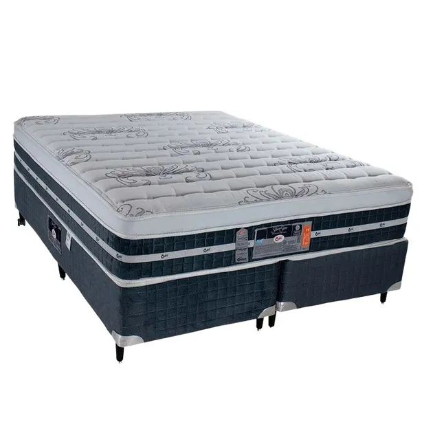 Colchão Casal King Molas Ensacadas Silver Star Air Pocket Hibrido 193x203x32cm - NOVO!