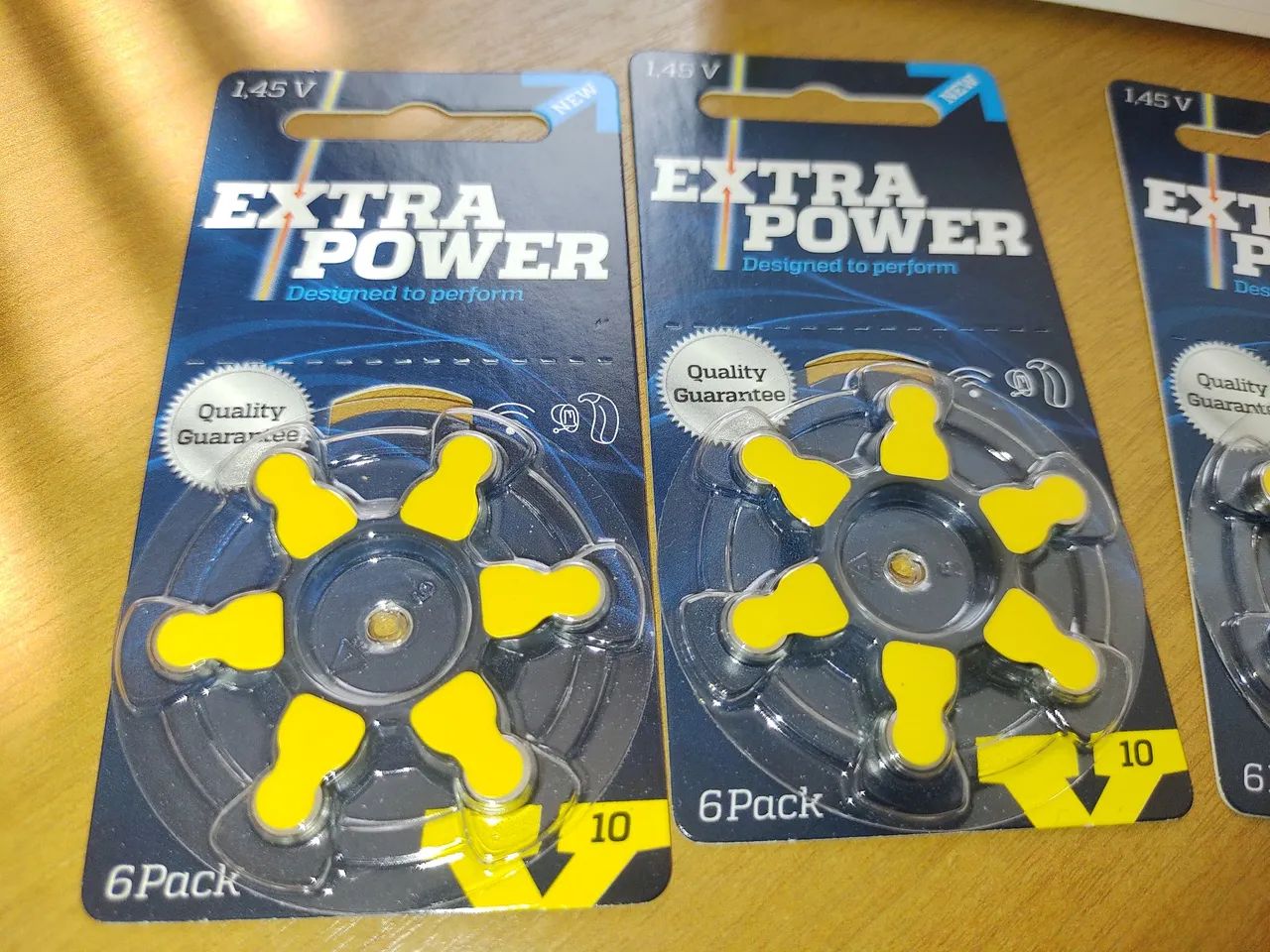 Pilhas para Aparelho Auditivo Extra Power 10, tenho 4u, novas. Envio qq local. E outros. - Foto 3