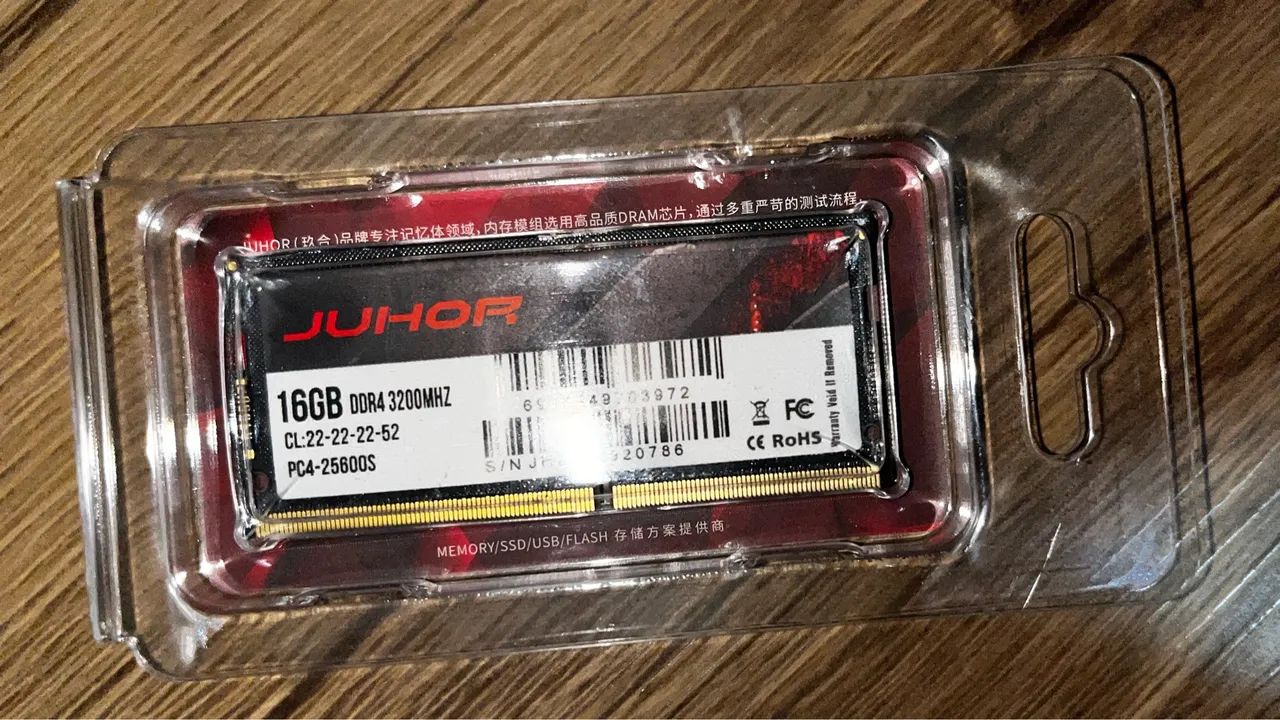 Memória RAM JUHOR 16GB DDR4 3200MHz - Foto 2
