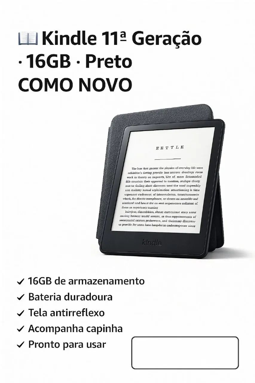 Kindle (11ª geração) - modelo 2024