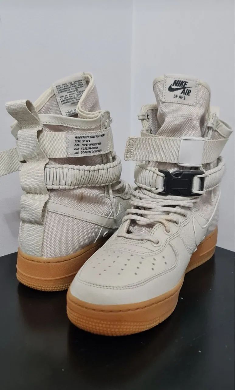 nike sf air force 1 high light bone 39  - Foto 5