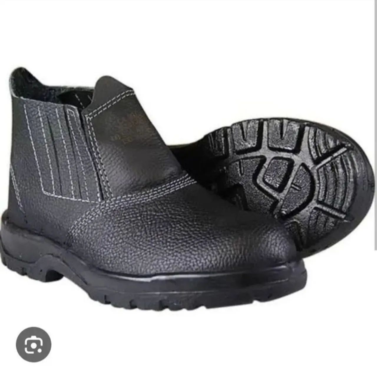 Bota de trabalho EPI Preta Todas Numerações