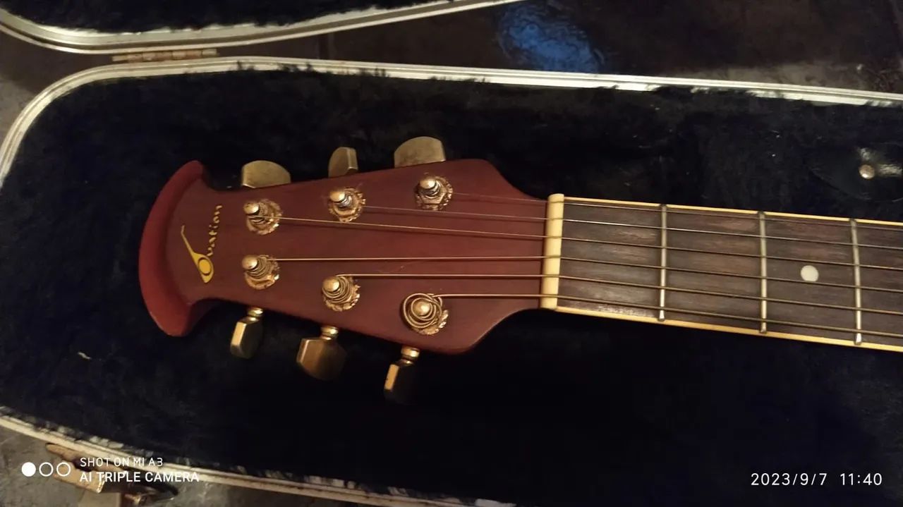 Violão Ovation Celebrity Deluxe CC 257 '96 Korea - Instrumentos