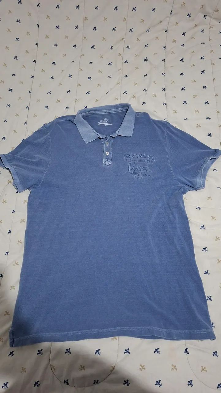 Polo da Weekend azul