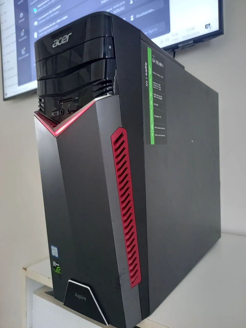 PC Gamer Acer Aspire (MUITO CONSERVADO E RÁPIDO)