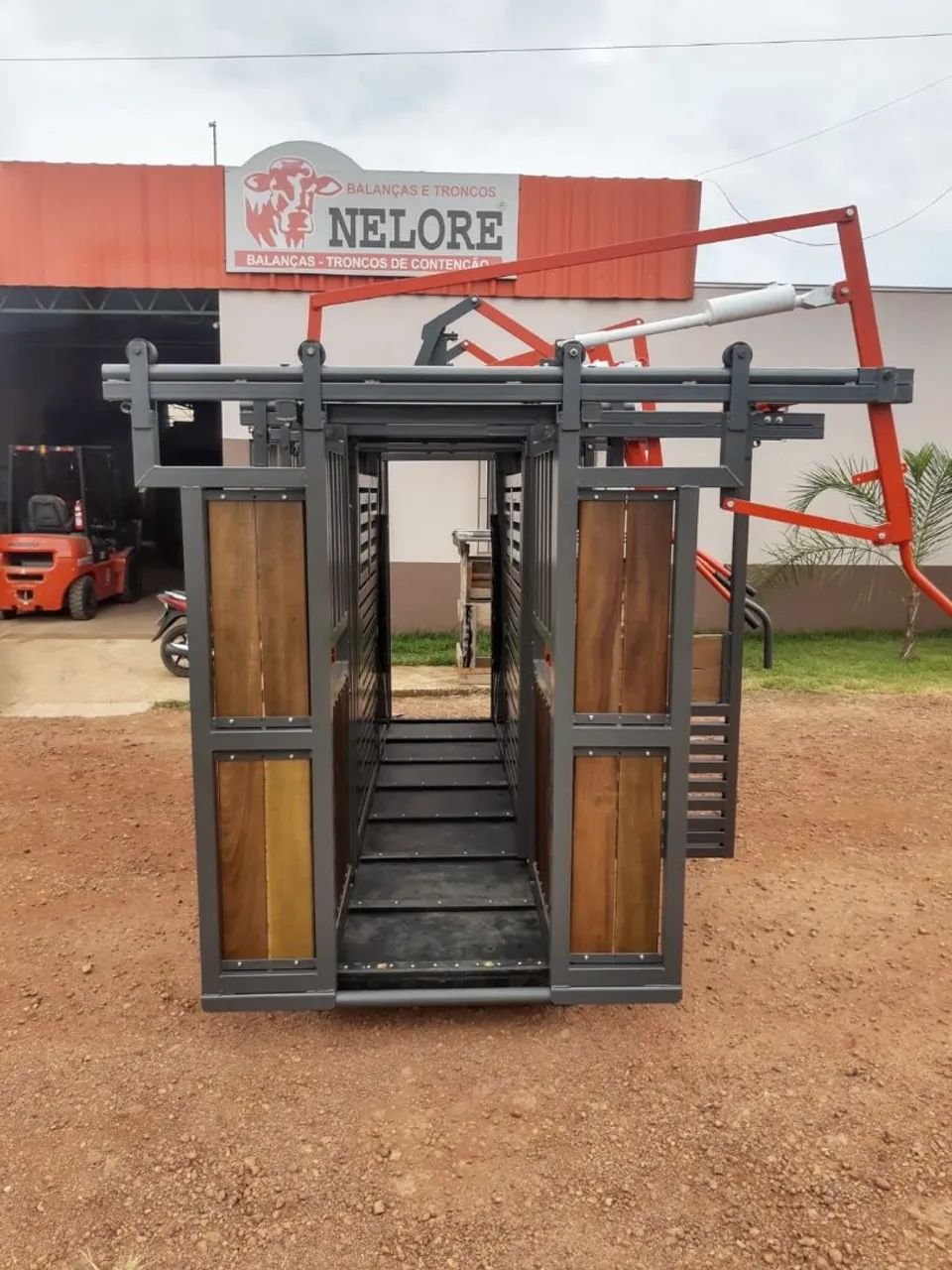 TRONCO DE CONTENÇÃO BOVINO COM BALANÇA ELETRÔNICA (GADO) - Foto 5
