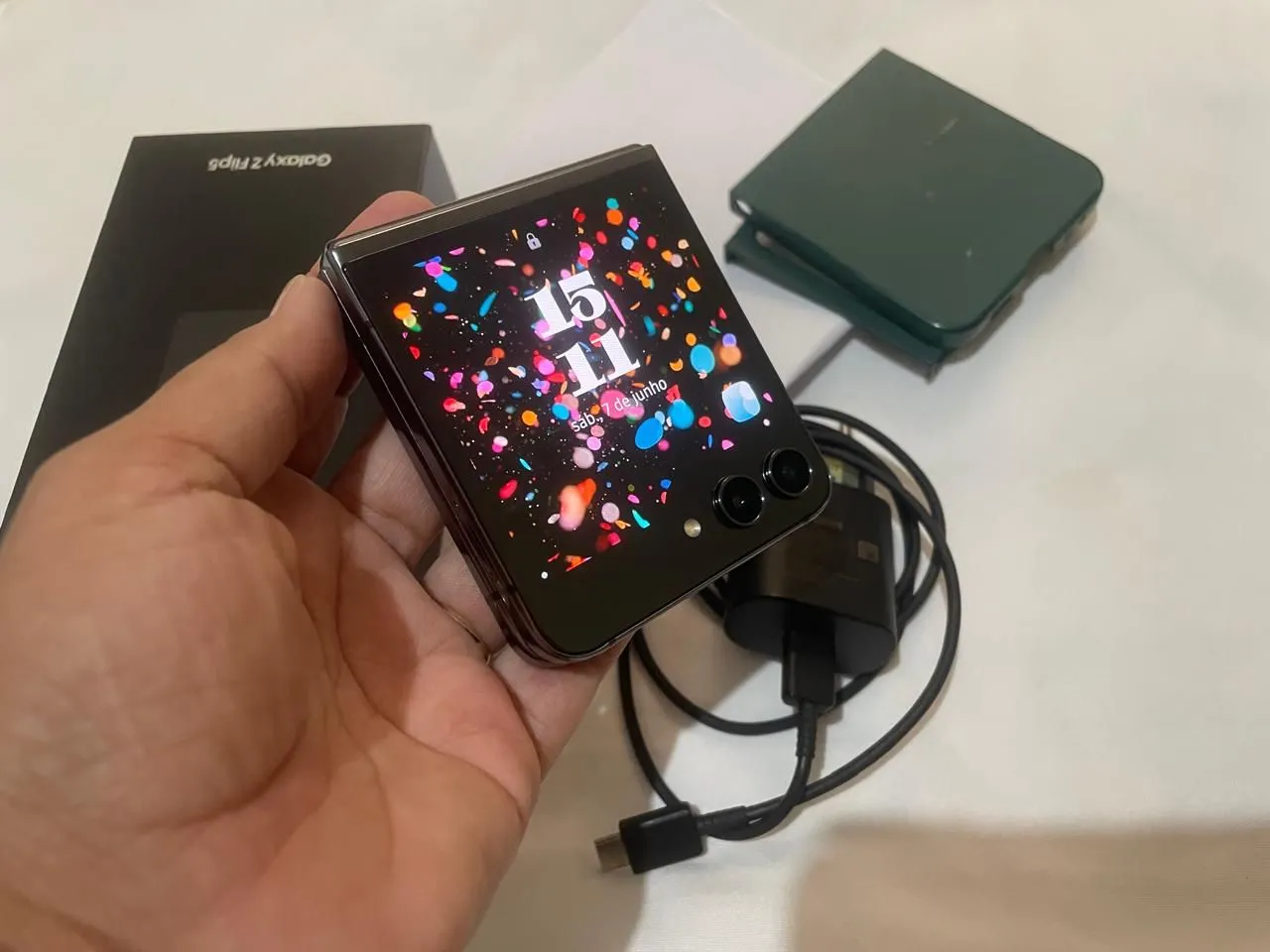 Samsung zflip 5 completo 