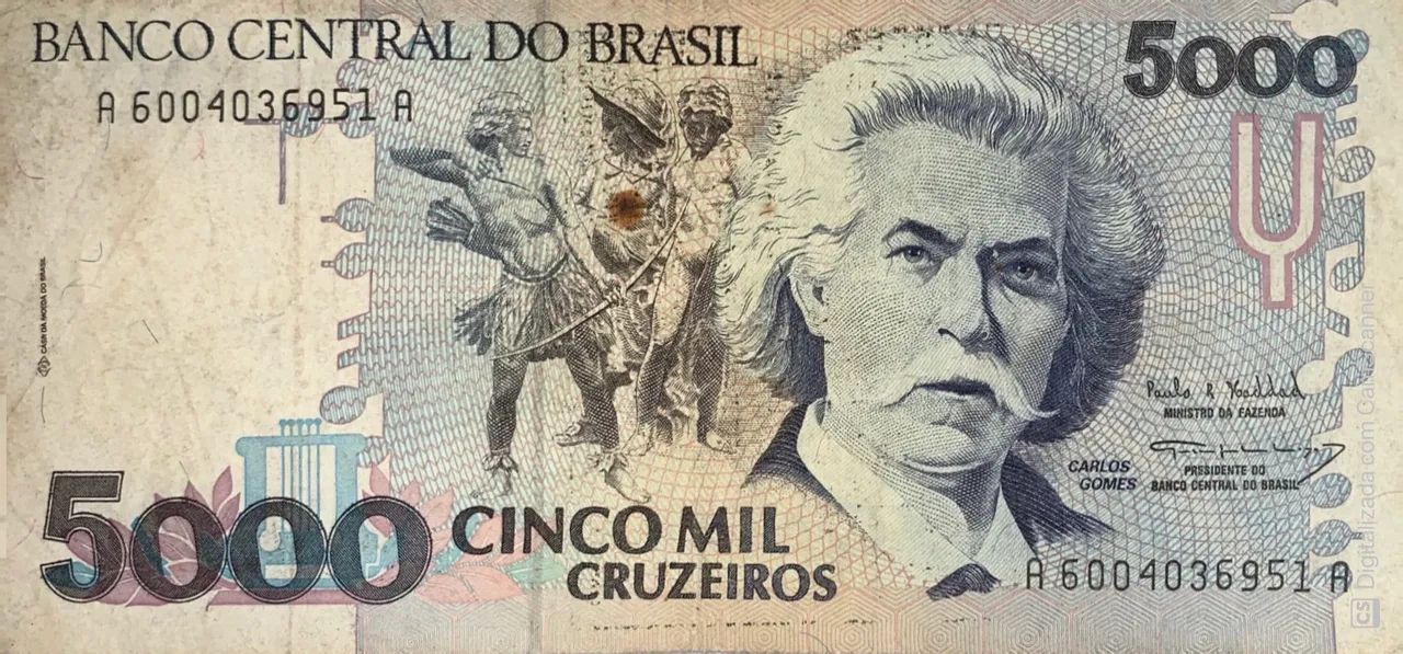 5000 CRUZEIROS (CARLOS GOMES) - Foto 4