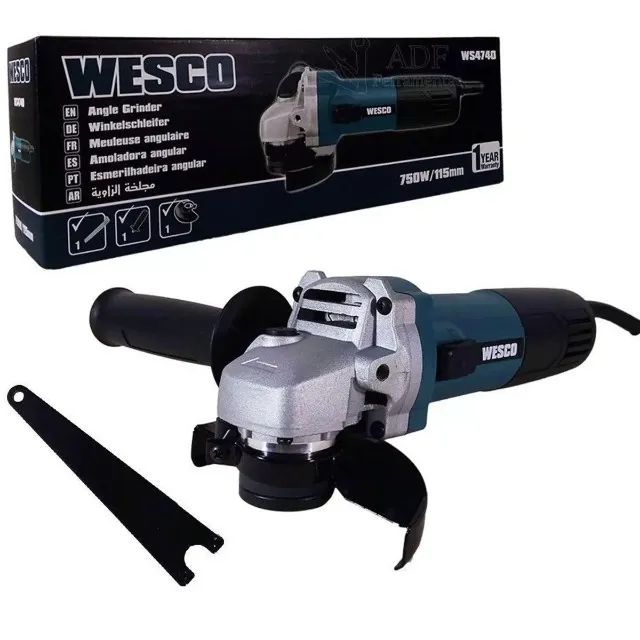 Esmerilhadeira 750w 4.1/2Pol Ws4740 Wesco - Foto 4