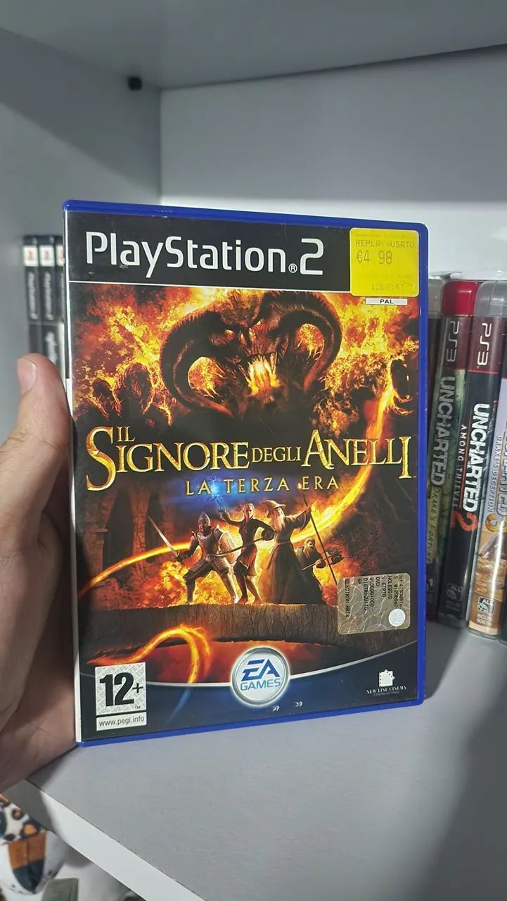 Il Signore degli Anelli: La Terza Era PS2 (PAL) Olx pay Jogos
