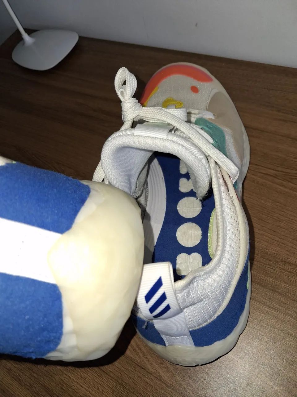 Tênis Adidas Harden Vol. 5 , peça de  colecionador  - Foto 6