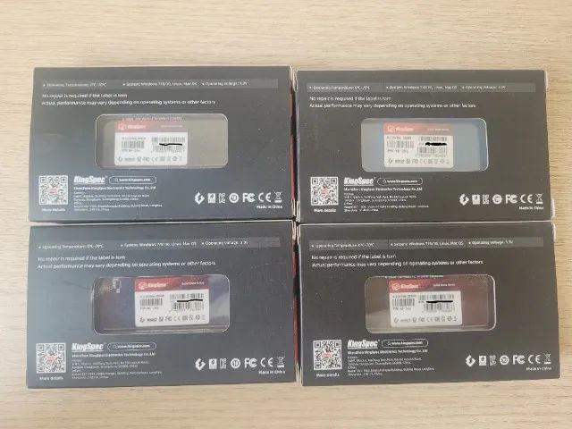 SSD 2.5 NVME Kingspec 256 GB (Novo Original) - Foto 2