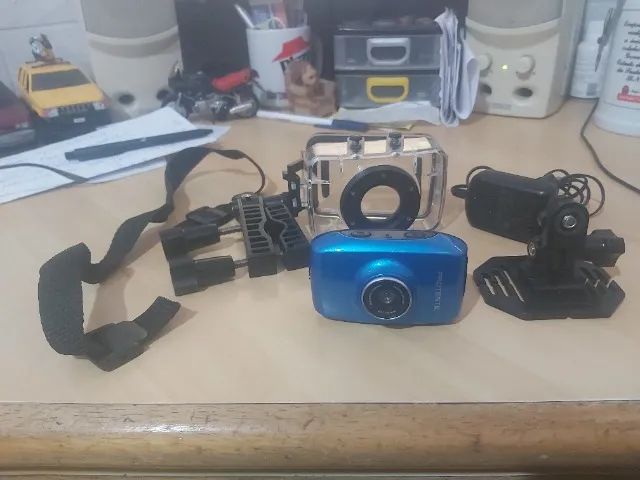 câmera filma e foto proteste