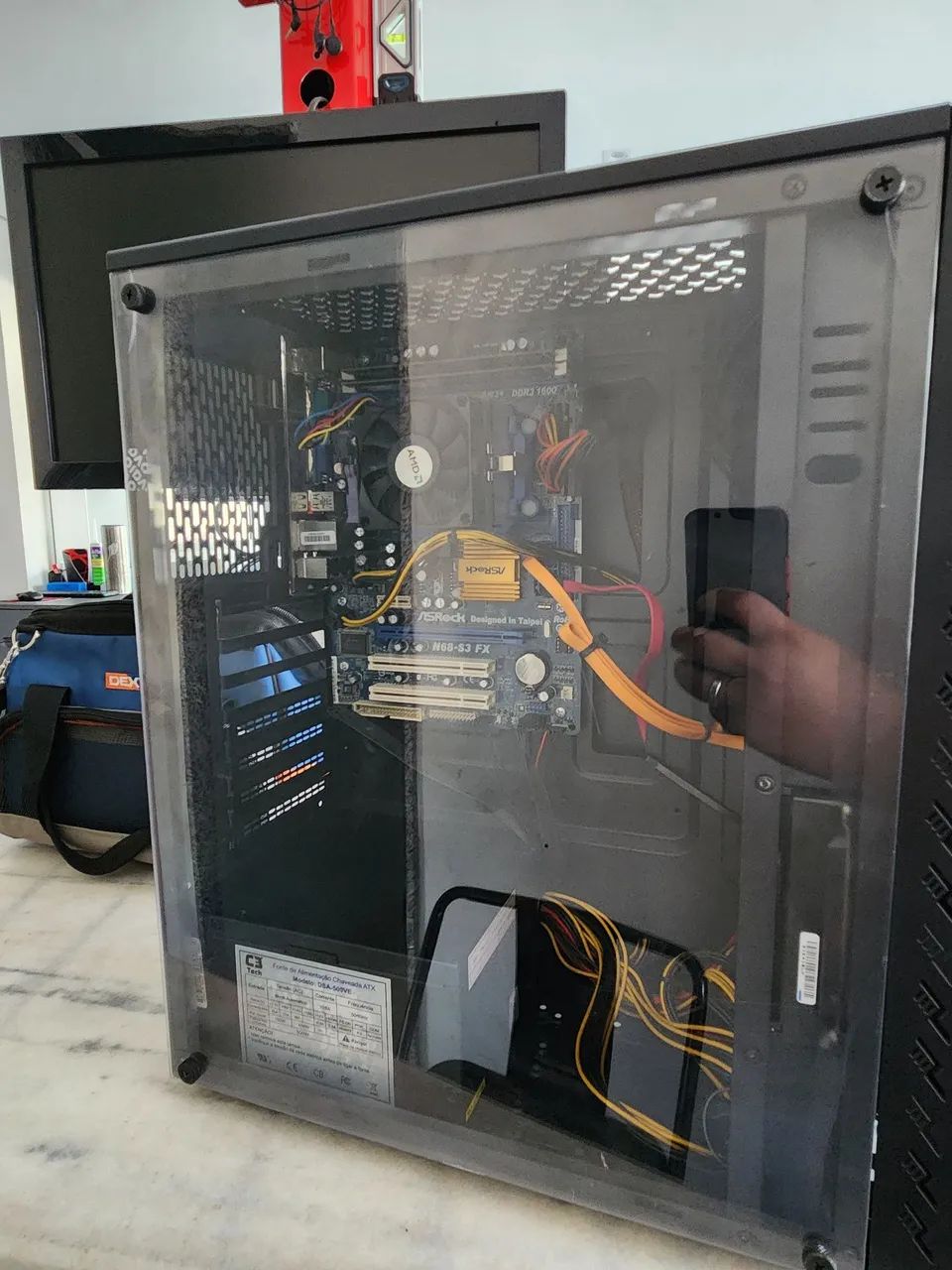 Pc fx 6300 16gb de ram ssd 120gb e hd 2 tb - Foto 2