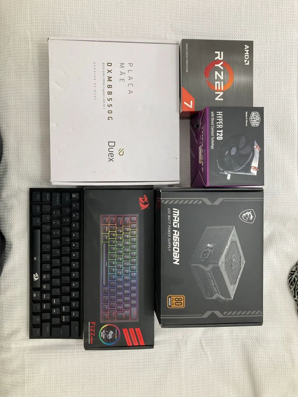 PC Gamer Ryzen 7 5700X - Completo, só falta a placa de vídeo (Windows 11)