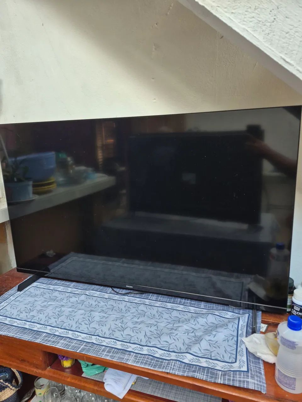 TV 50 PHILIPS UHD 4K COM DEFEITO  - Foto 2