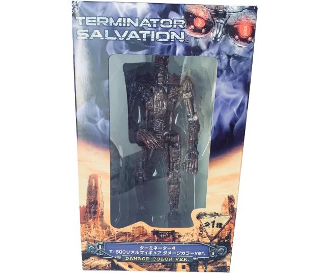 Terminator Salvation T600 Damage Color Red Version FuRyu