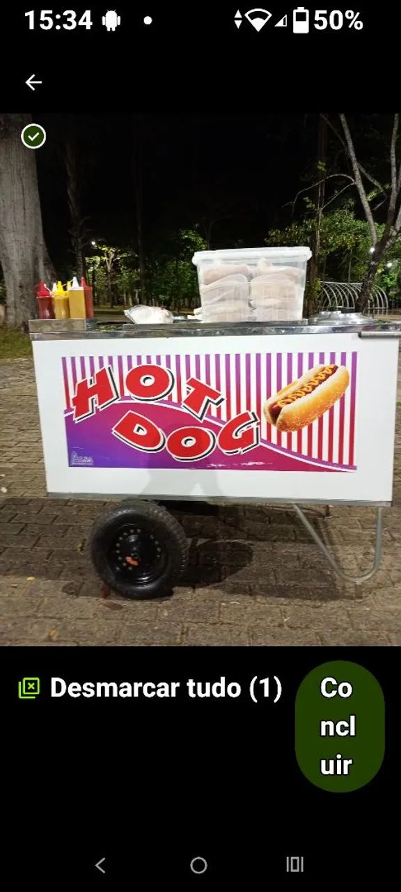 Carrinho de cachorro-quente  - Foto 2